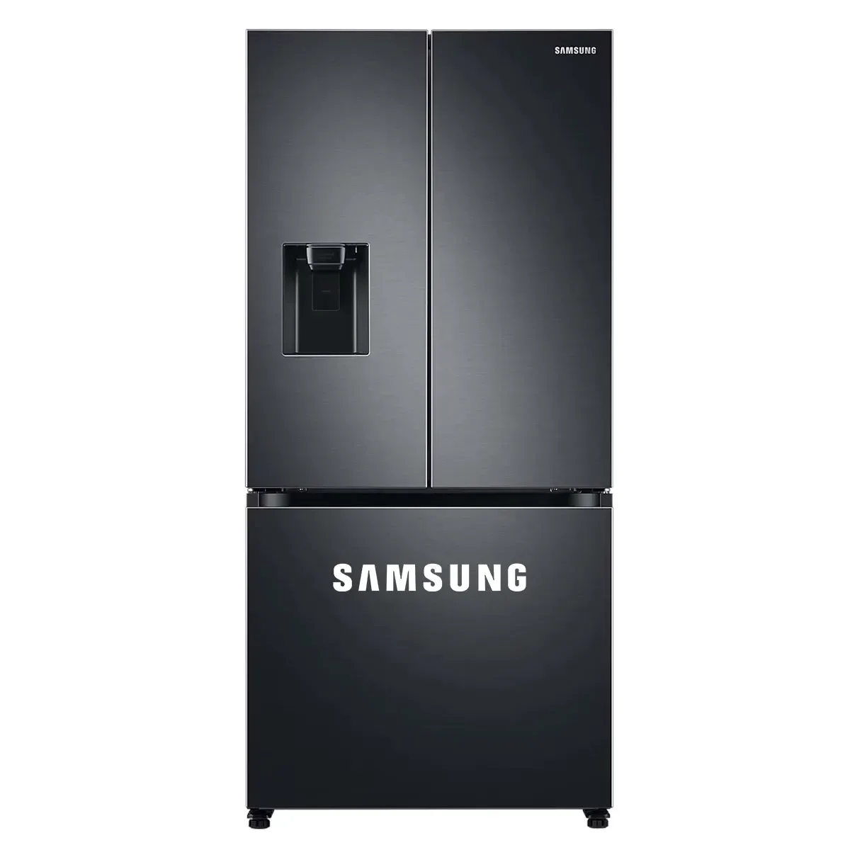 Refrigerador 425 L 3 Puertas Negro C/dispensador